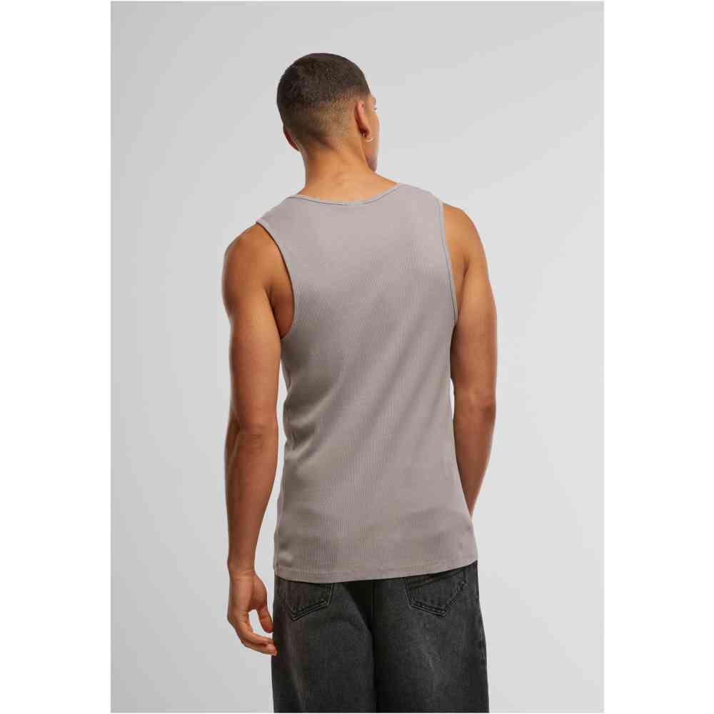 Urban Classics - Washed Rib Tanktop - Grey